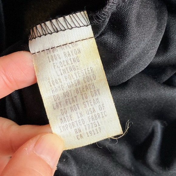 NWT Vintage Betsey Johnson 90s Black Leopard Print Nylon Rayon Glitter Dress XS - Picture 10 of 10